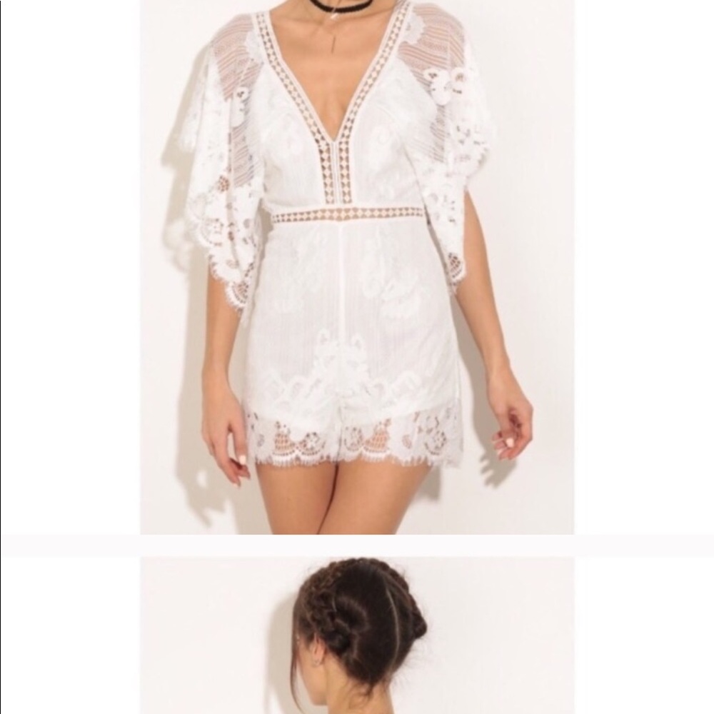 White romper - Picture 2 of 5
